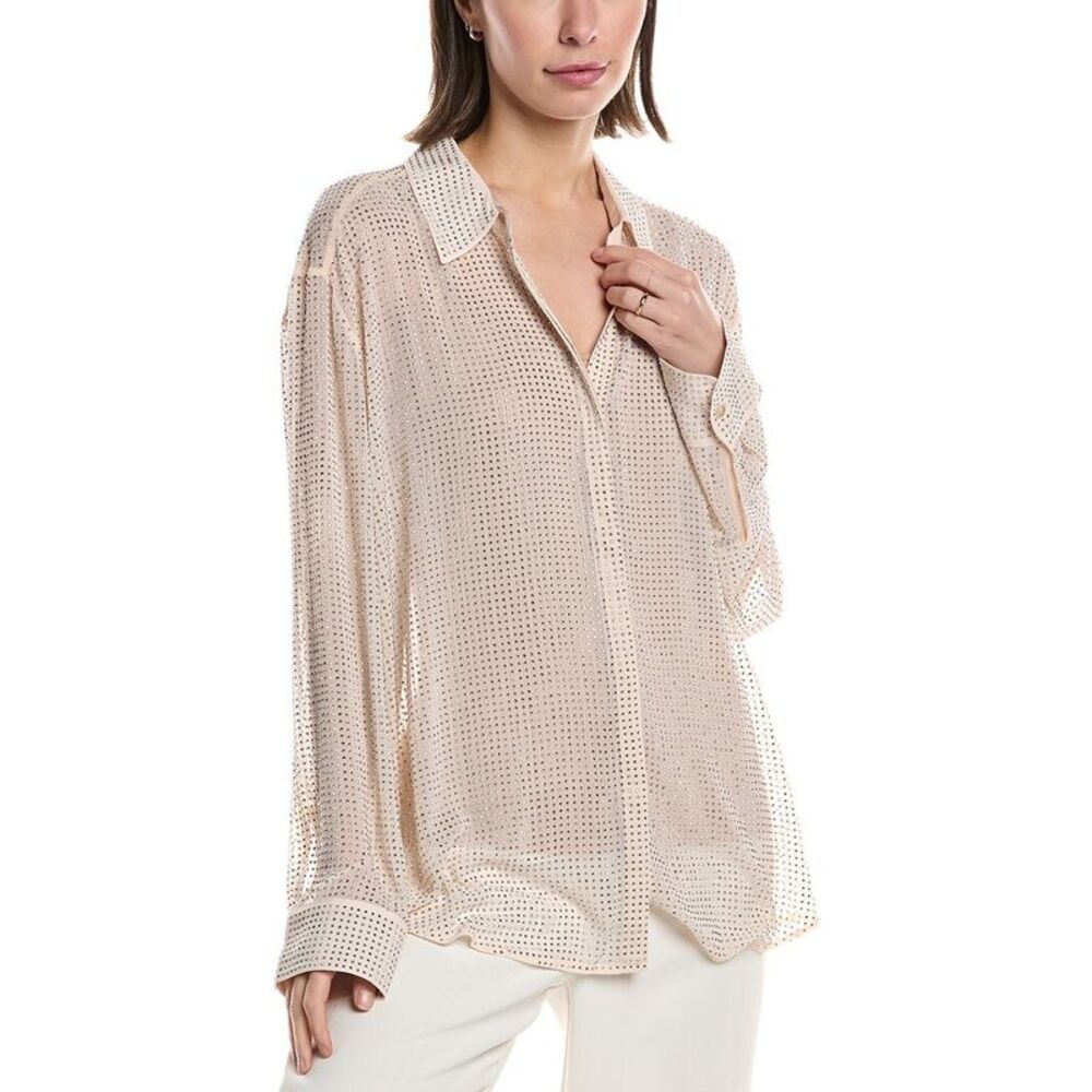 Ronny Kobo Womens  Jocelyn Top, Beige
